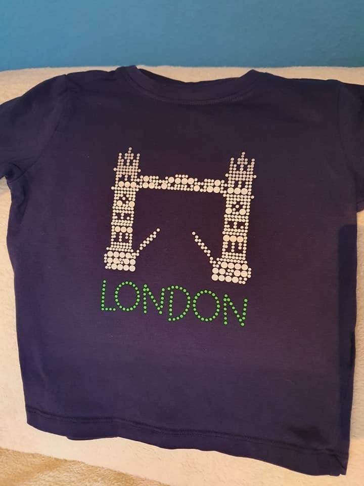 Plotterdatei PunkteLiebe LONDON 2- oder 1-farbig, 2 verschiedene Motive, Tower Bridge und Big Ben SVG und DXF - Sewando