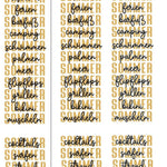 SOMMER hoch 64, Plotterdatei, Laserdatei - Sewando