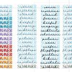 SOMMER hoch 64, Plotterdatei, Laserdatei - Sewando