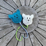 Katze Stickdatei ITH 10x10 Katzenspielzeug Haustierbedarf Baldrian Katzenminze Tierspielzeug - Sewando