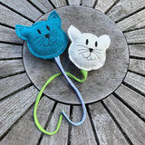 Katze Stickdatei ITH 10x10 Katzenspielzeug Haustierbedarf Baldrian Katzenminze Tierspielzeug - Sewando