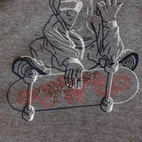 Plotterdatei Skate Cool / Skater / 3 Versionen inkl. easy Version SVG und DXF - Sewando
