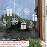 Weihnachtsaufhänger | Fensterdeko Plotterdatei - Sewando