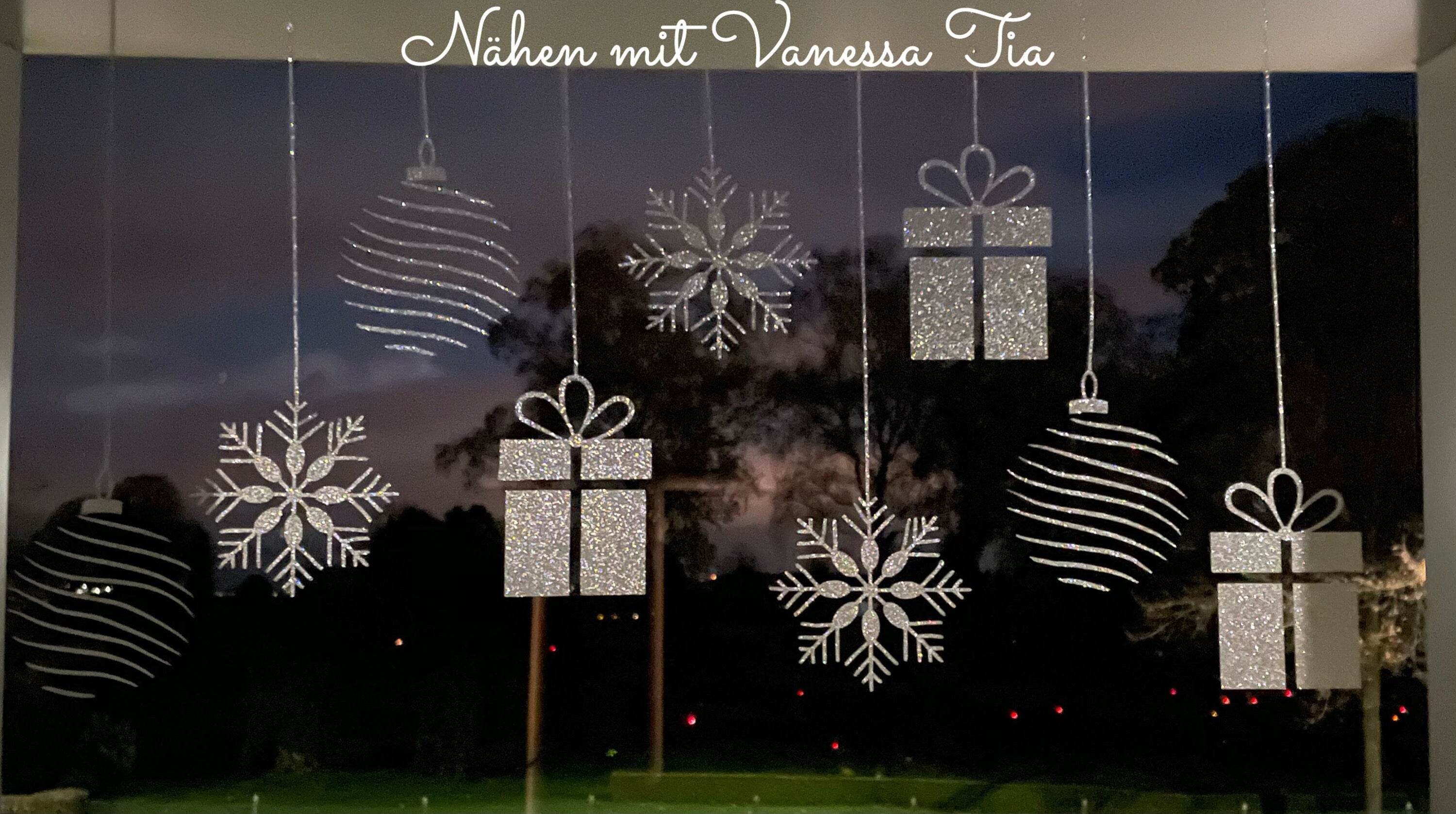 Weihnachtsaufhänger | Fensterdeko Plotterdatei - Sewando
