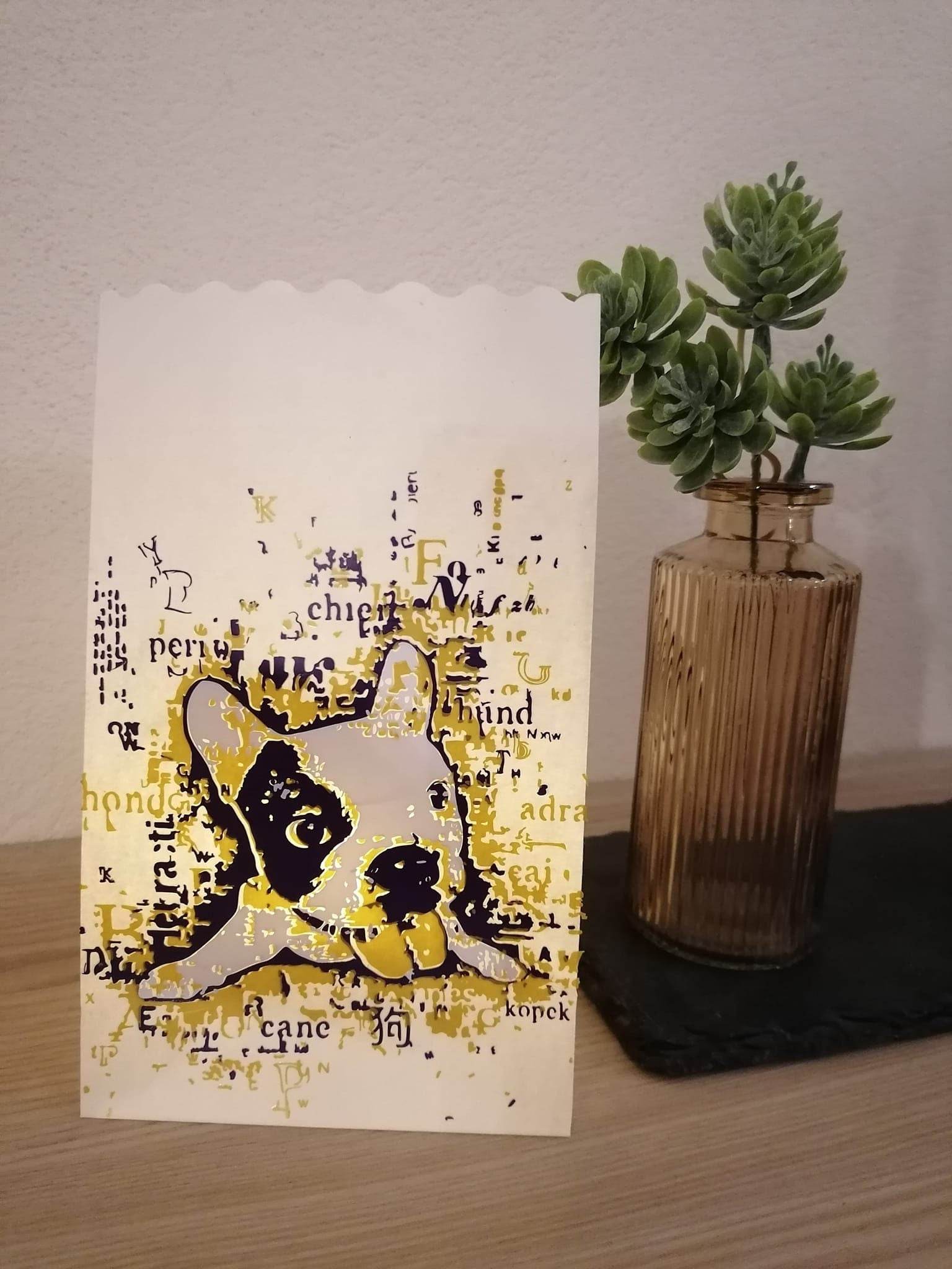 Plotterdatei TRAUMHUND / Hunde Traum / Crazy der Traum Hund SVG und DXF - Sewando