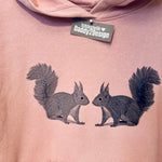 Lilly und Oscar / Eichhörnchen / Line Art, Plotter- Laser-Datei als SVG und DXF - Sewando