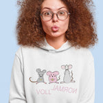 MÄUSE 3 coole Typen Plotterdatei / Für Trio oder Solo, Sprüche, Motiv, als SVG und DXF - Sewando