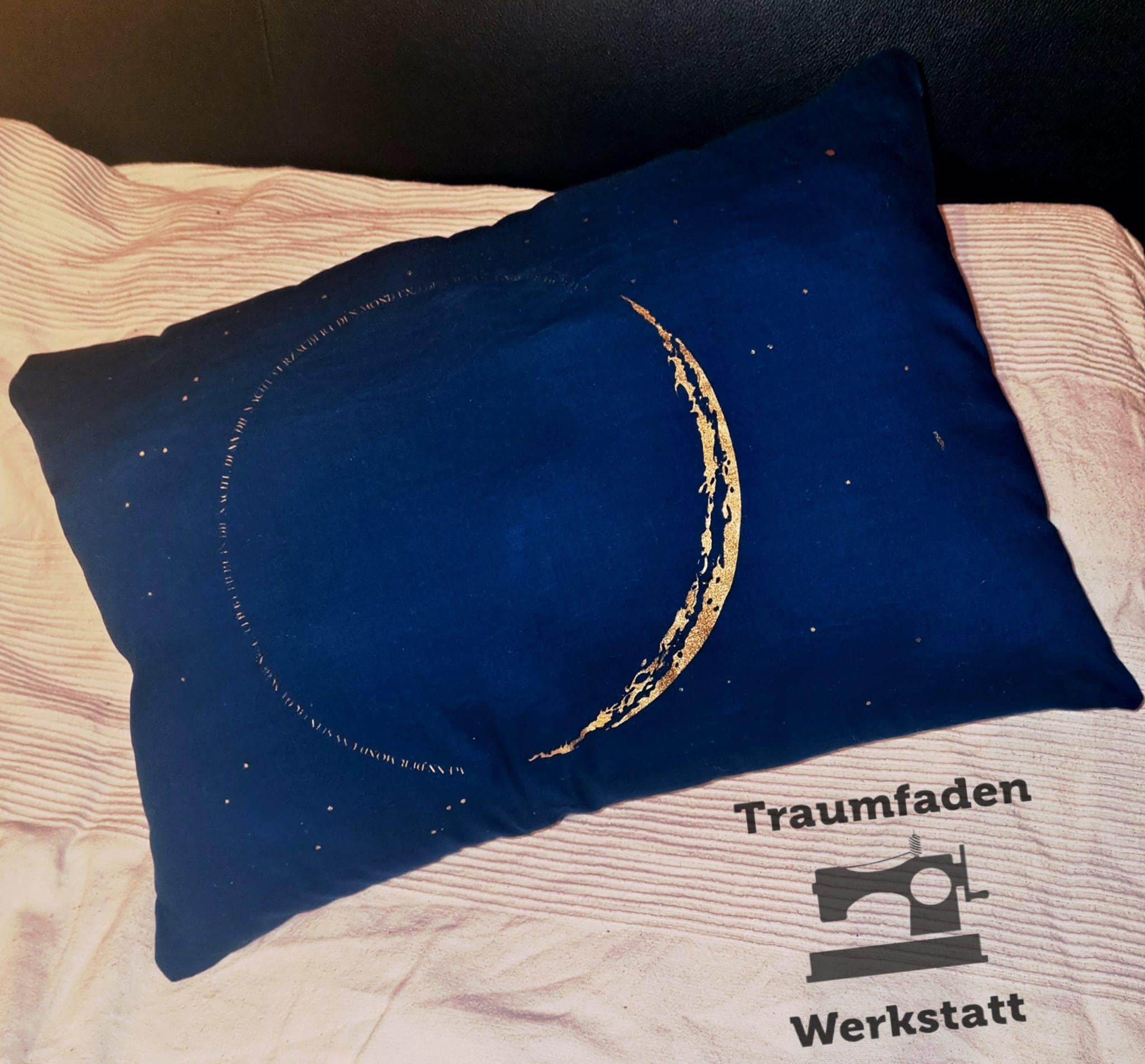 MOON / mit norwegischen und deutschem Poem, Plotter und Laser-Datei als SVG und DXF - Sewando