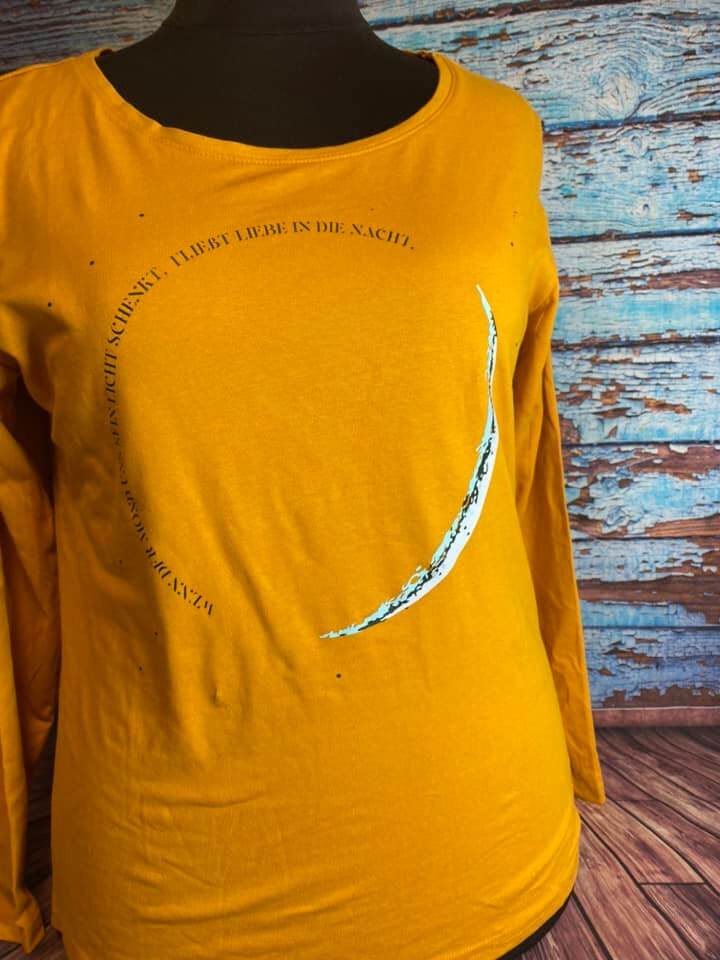 MOON / mit norwegischen und deutschem Poem, Plotter und Laser-Datei als SVG und DXF - Sewando