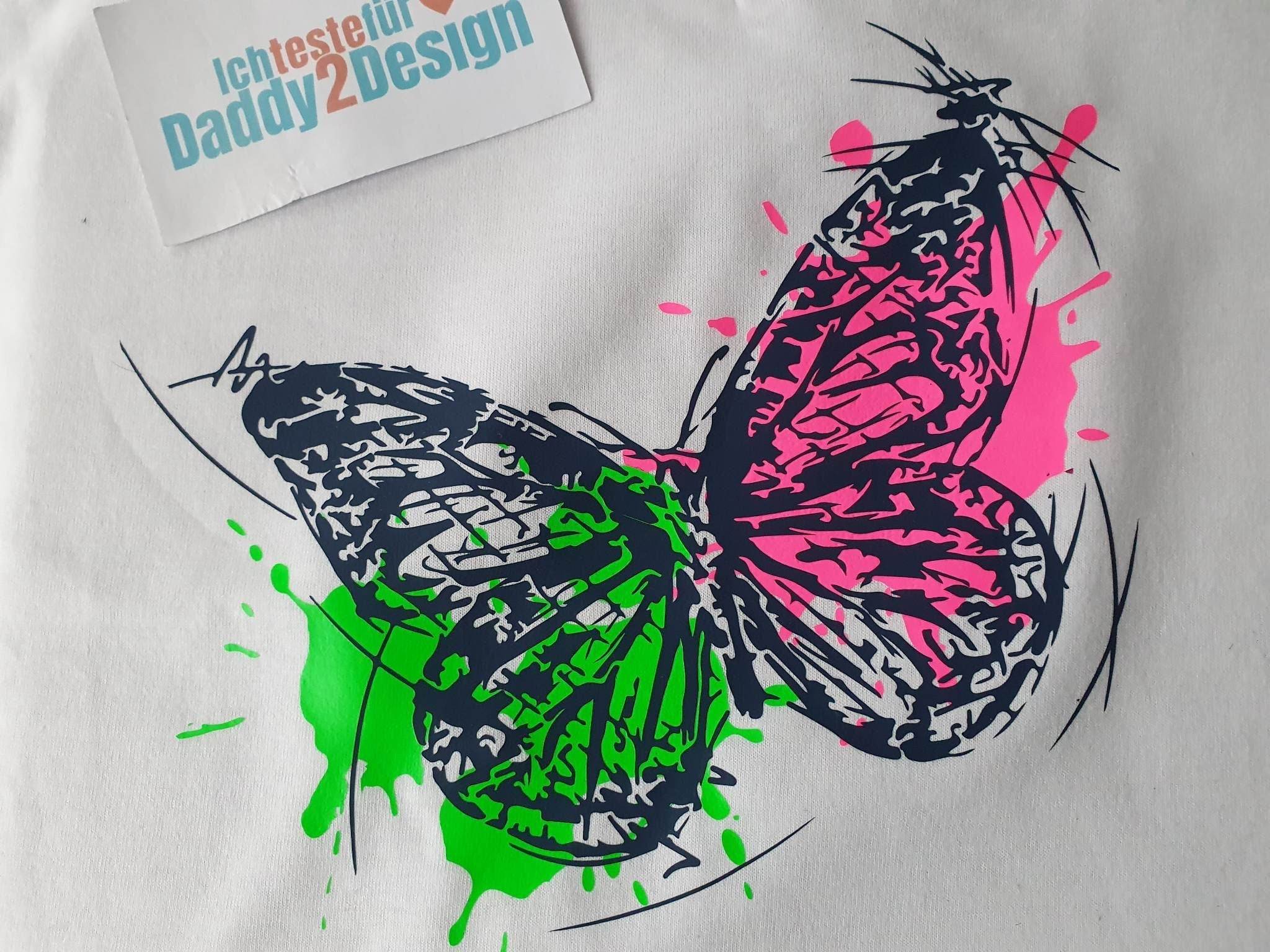 Tusche Schmetterling / Supereinfach zu entgittern Plotter und Laser-Datei als SVG und DXF - Sewando