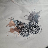 Tusche Schmetterling / Supereinfach zu entgittern Plotter und Laser-Datei als SVG und DXF - Sewando
