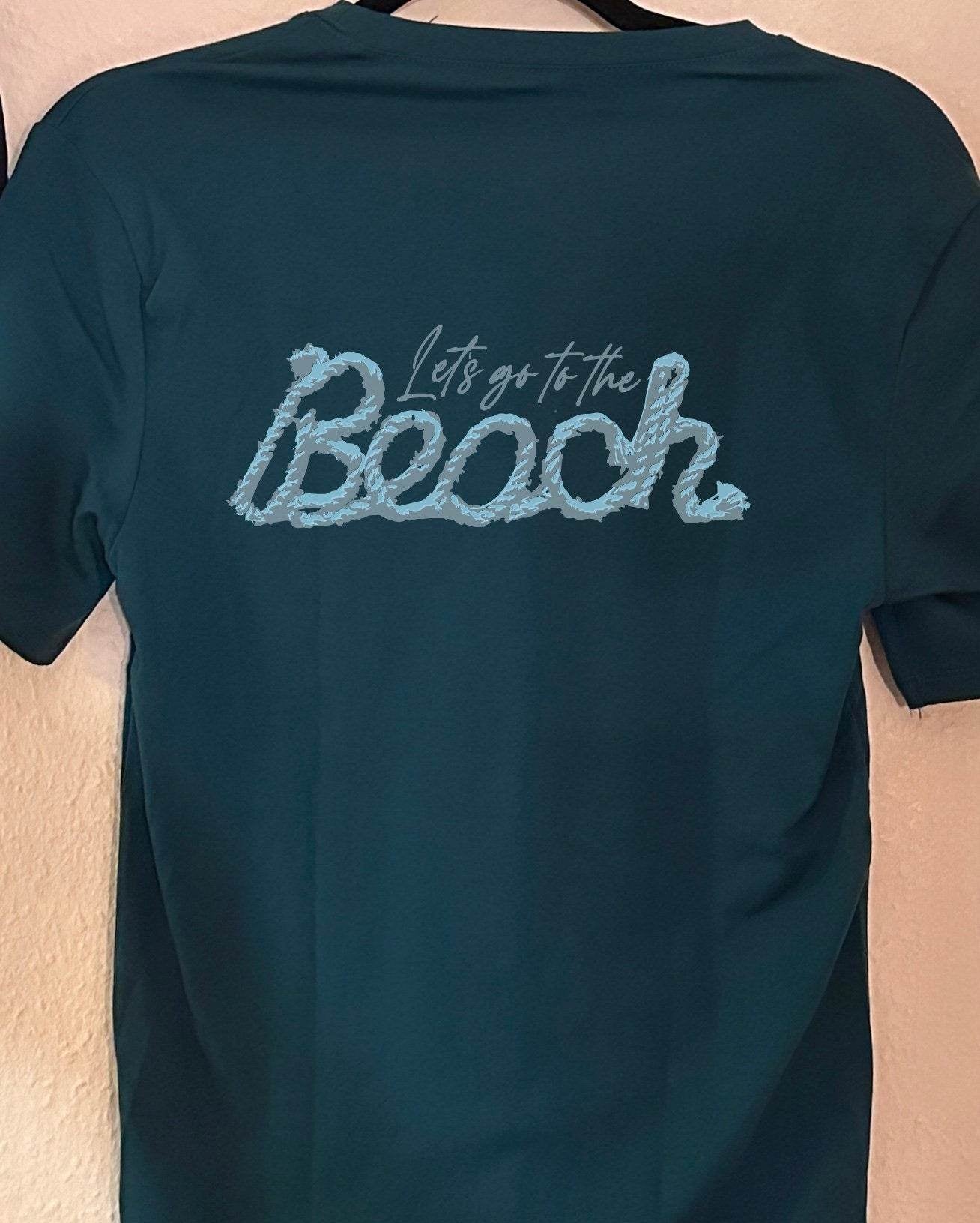 Go to the BEACH / Auf zum Strand, Plotterdatei, Laserdatei - Sewando