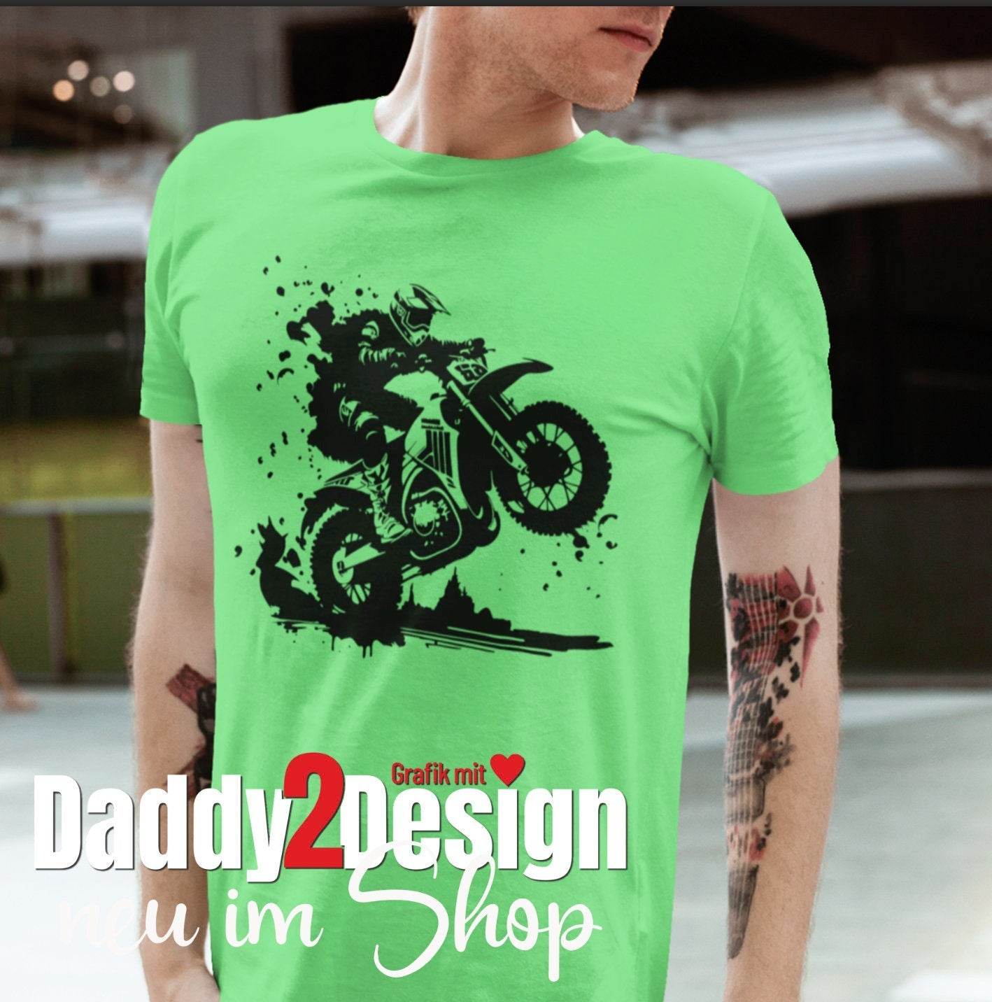 CROSS MotorCross supercooles Plottmotiv einfarbig bis 3 Farbig Plotter und Laser-Datei als SVG und DXF - Sewando