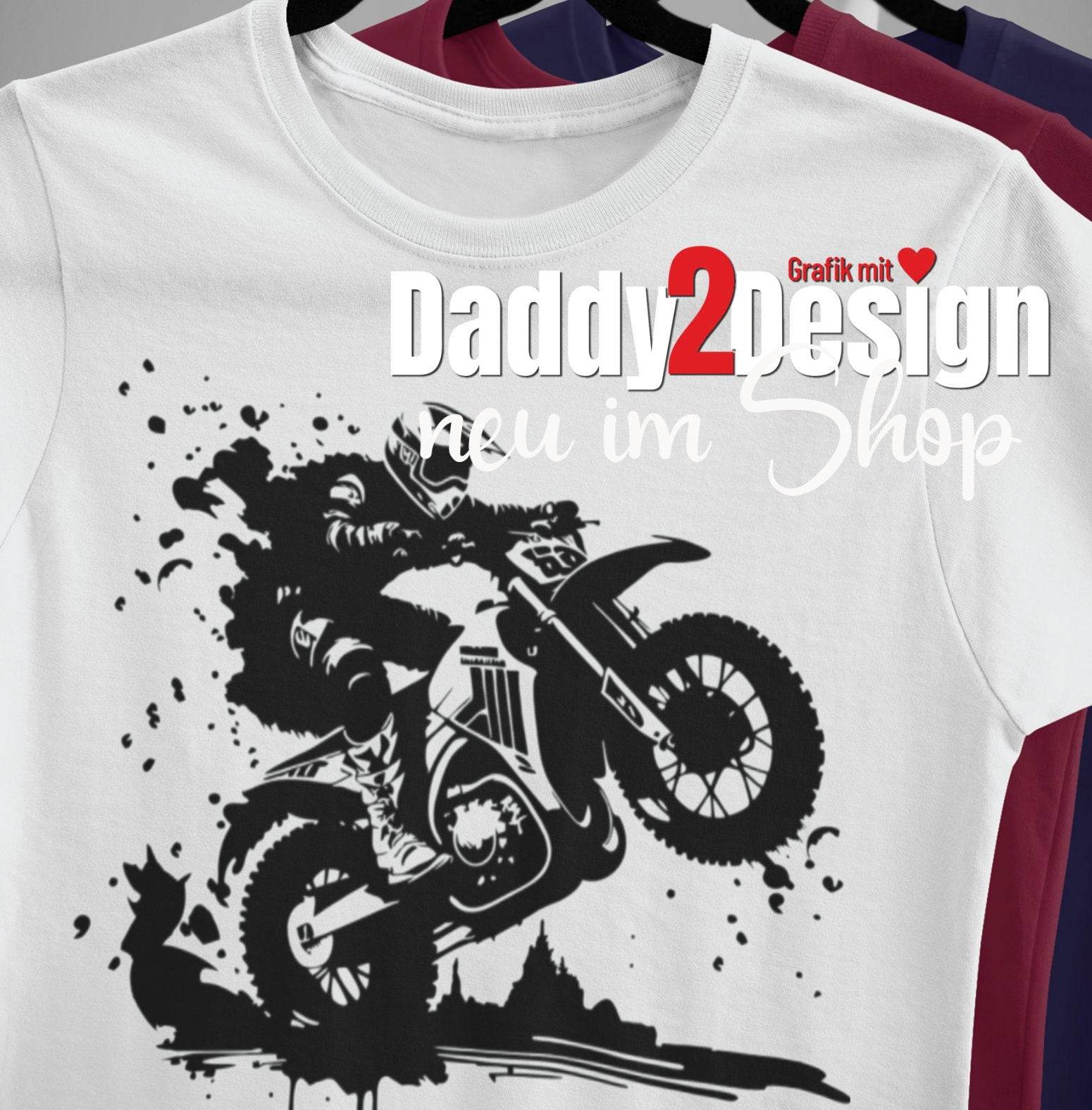 CROSS MotorCross supercooles Plottmotiv einfarbig bis 3 Farbig Plotter und Laser-Datei als SVG und DXF - Sewando
