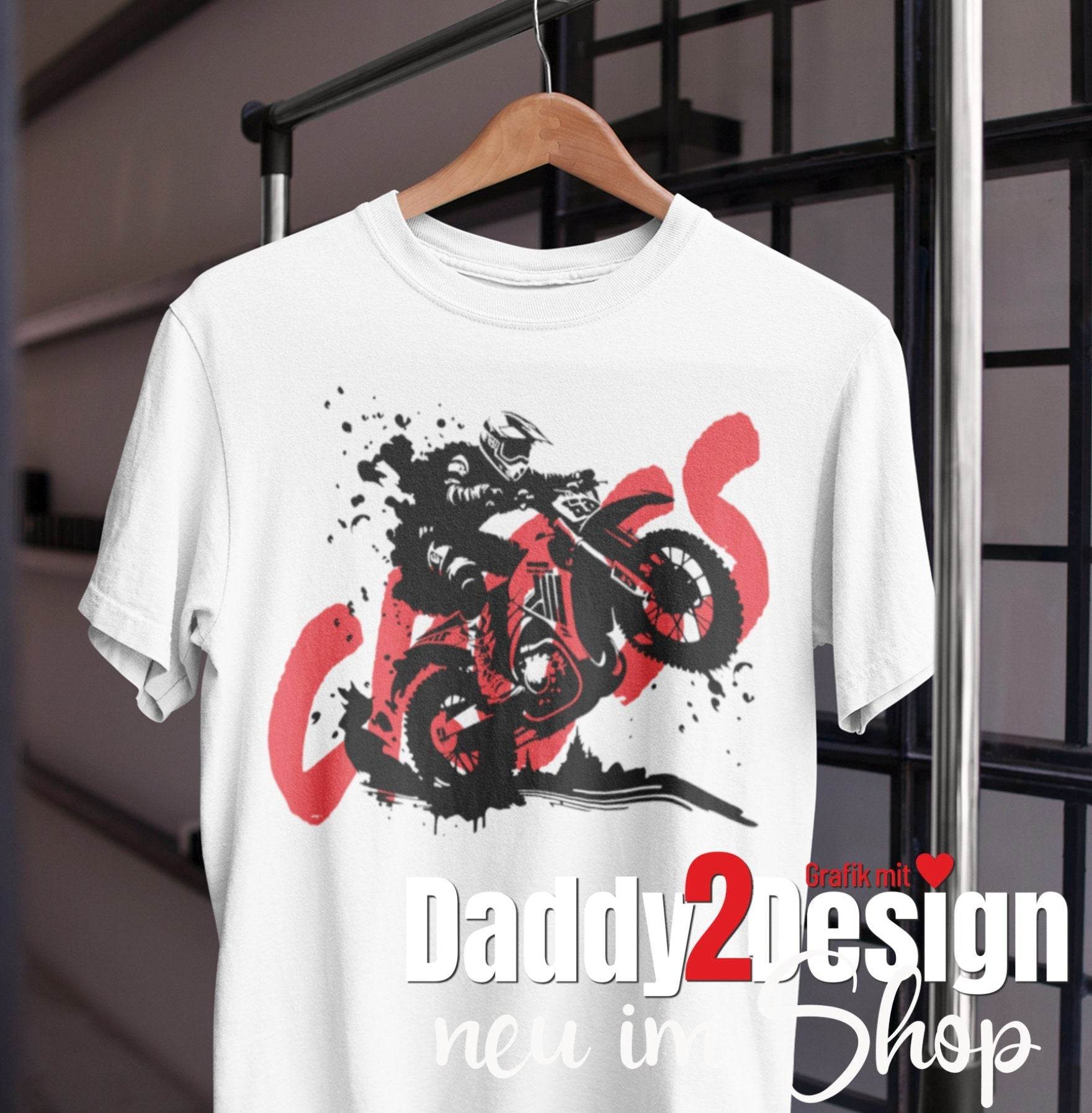 CROSS MotorCross supercooles Plottmotiv einfarbig bis 3 Farbig Plotter und Laser-Datei als SVG und DXF - Sewando