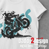 CROSS MotorCross supercooles Plottmotiv einfarbig bis 3 Farbig Plotter und Laser-Datei als SVG und DXF - Sewando