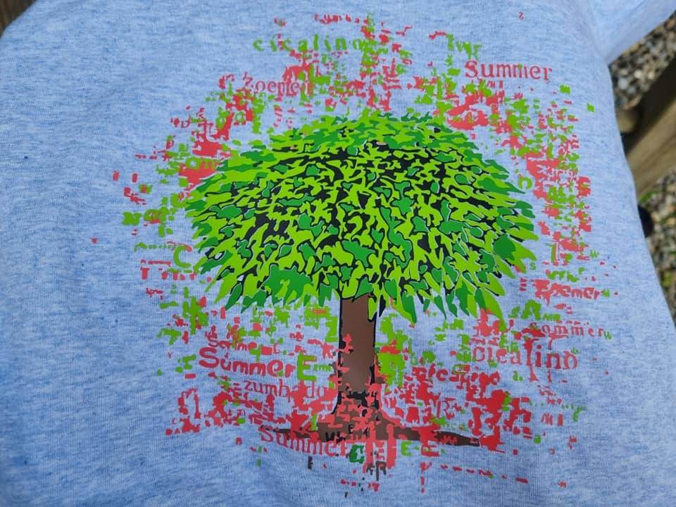 Plotterdatei SOMMER TRAUMBAUM / aus der Reihe TraumDateien - Sewando