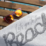 Go to the BEACH / Auf zum Strand, Plotterdatei, Laserdatei - Sewando