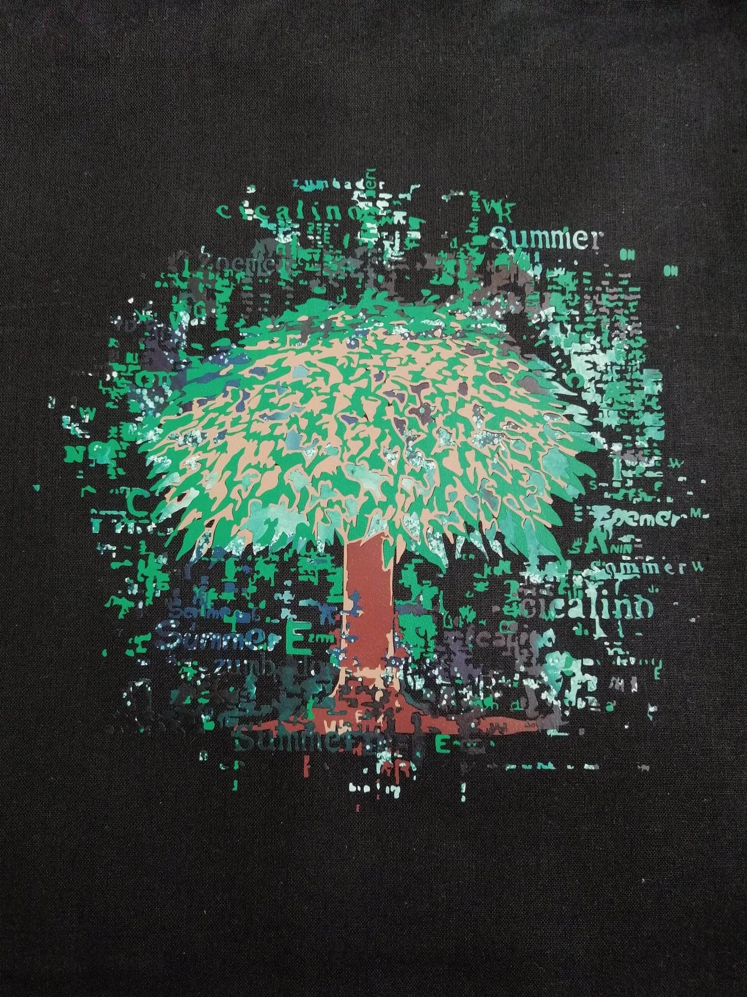 Plotterdatei SOMMER TRAUMBAUM / aus der Reihe TraumDateien - Sewando