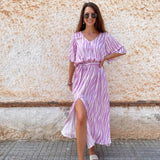 Maxikleid für Anfänger, Sommerkleid CAYETANA, Gr. 32-50, PDF Schnittmuster - Sewando