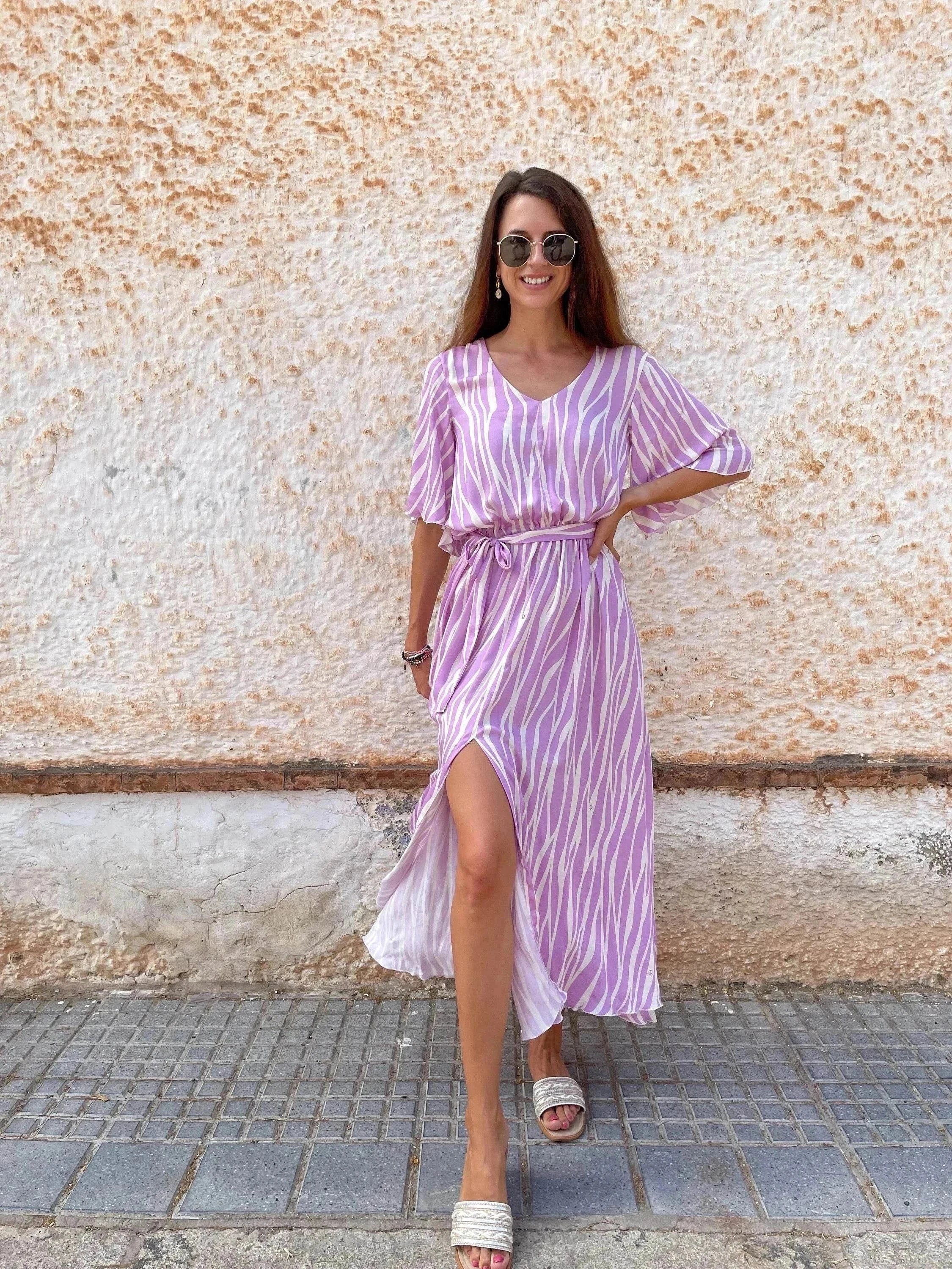 Maxikleid für Anfänger, Sommerkleid CAYETANA, Gr. 32-50, PDF Schnittmuster - Sewando