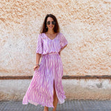 Maxikleid für Anfänger, Sommerkleid CAYETANA, Gr. 32-50, PDF Schnittmuster - Sewando