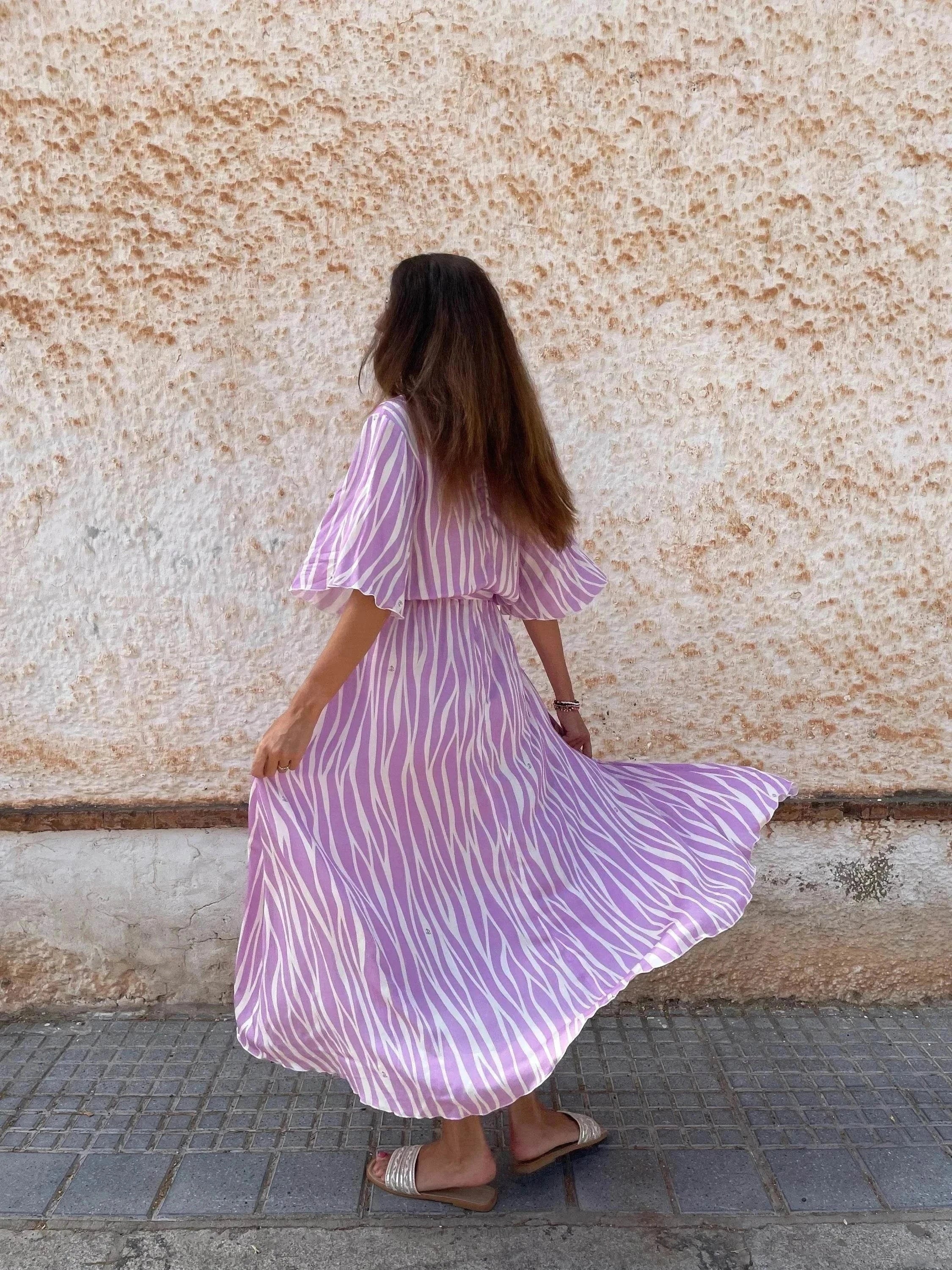 Maxikleid für Anfänger, Sommerkleid CAYETANA, Gr. 32-50, PDF Schnittmuster - Sewando