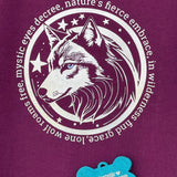 WOLF POEM - mit naturverbundener Message, Plotterdatei, Laserdatei - Sewando