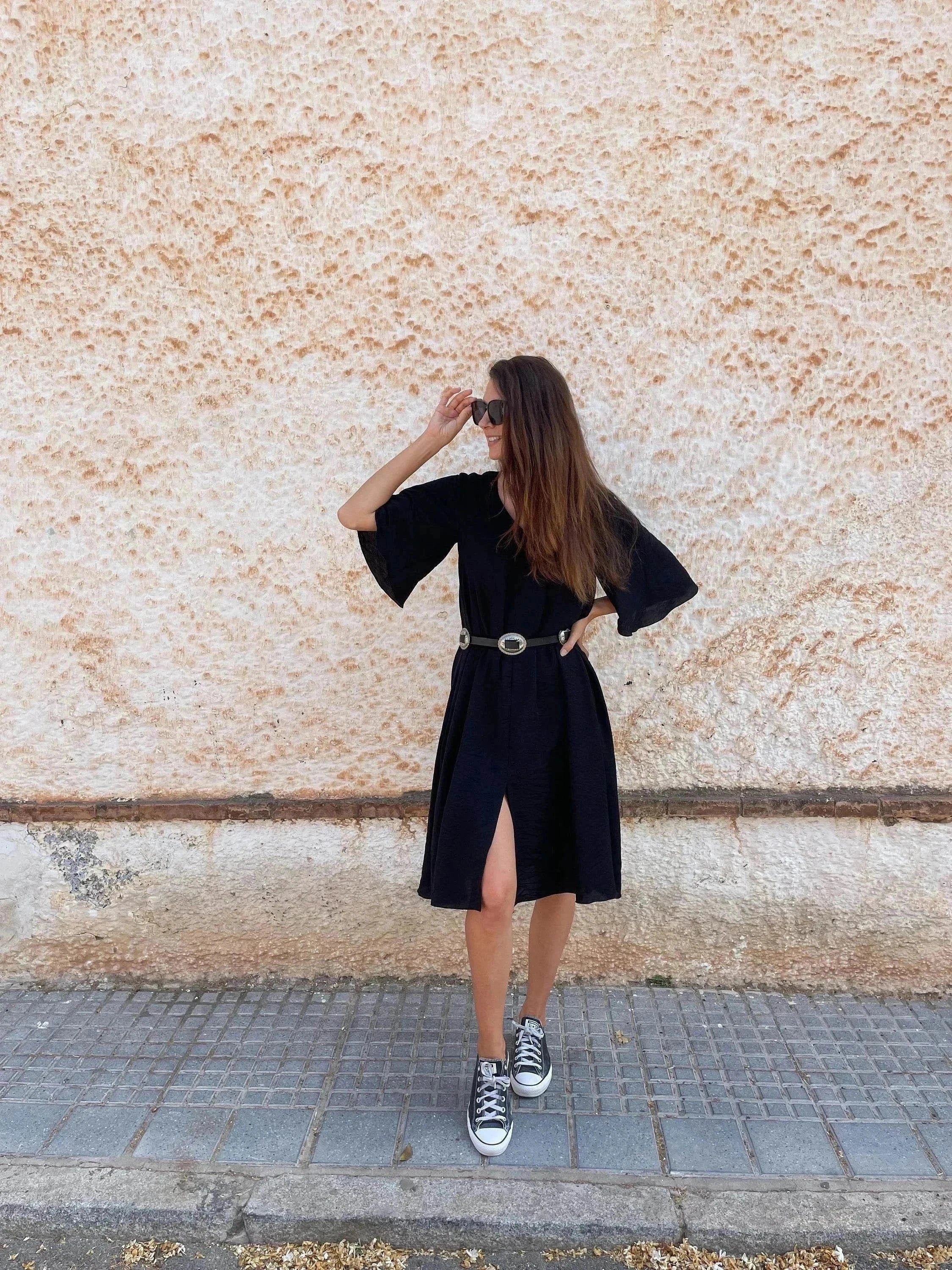 Maxikleid für Anfänger, Sommerkleid CAYETANA, Gr. 32-50, PDF Schnittmuster - Sewando