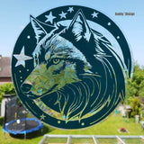 WOLF POEM - mit naturverbundener Message, Plotterdatei, Laserdatei - Sewando