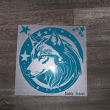 WOLF POEM - mit naturverbundener Message, Plotterdatei, Laserdatei - Sewando