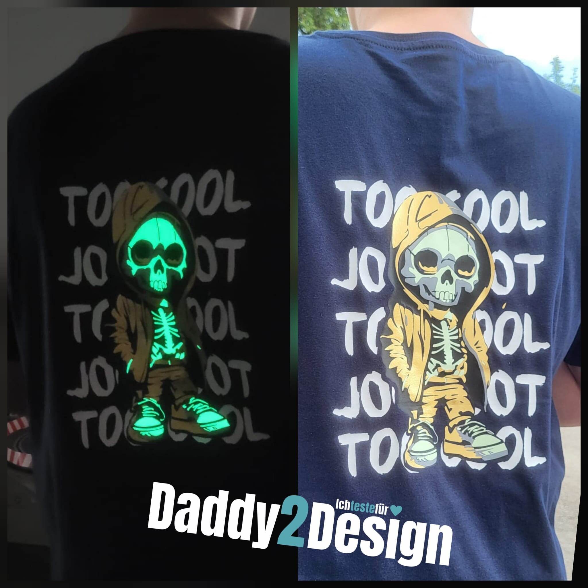 TOO COOL - das viiiieeelll zu coole Skelett, Plotterdatei als SVG und DXF - Sewando