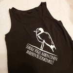 Schräger Vogel | Plotterdatei Spruch - Sewando