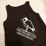 Schräger Vogel | Plotterdatei Spruch - Sewando