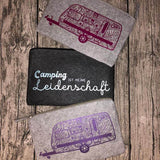 Wohnwagen Mandala | Plotterdatei Camping ist meine Leidenschaft - Sewando
