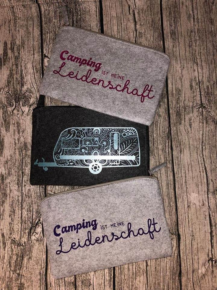 Wohnwagen Mandala | Plotterdatei Camping ist meine Leidenschaft - Sewando