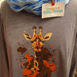 Plotterdatei Herz-Nase die süsse Giraffe - Sewando