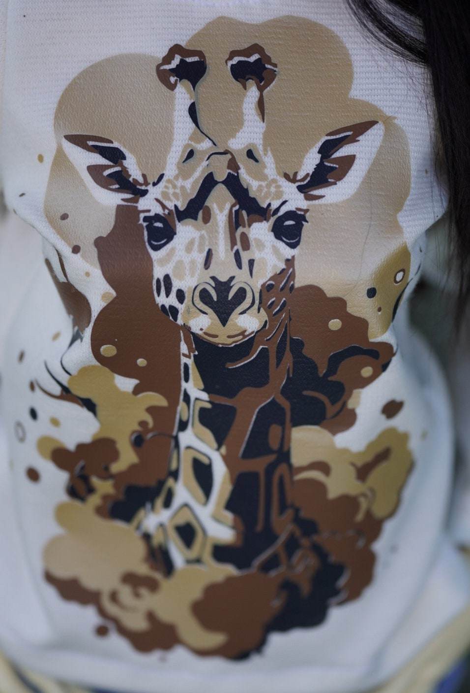 Plotterdatei Herz-Nase die süsse Giraffe - Sewando