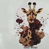 Plotterdatei Herz-Nase die süsse Giraffe - Sewando