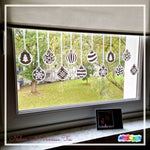 Weihnachtsaufhänger | Fensterdeko Fenster - Sewando