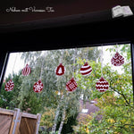 Weihnachtsaufhänger | Fensterdeko Fenster - Sewando