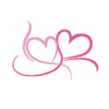 Stickdatei Herz Doppelherz 10x10 13x18 Hochzeit Liebe Valentinstag Hochzeitstag Verlobung - Sewando