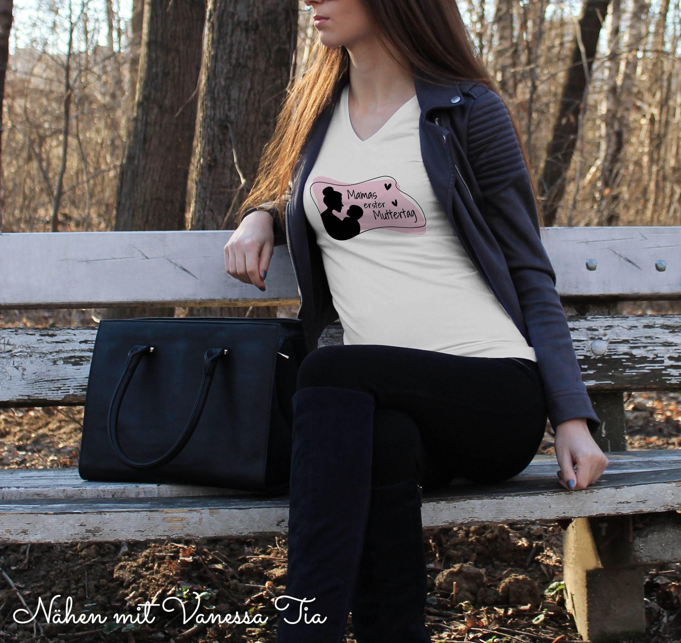 Plotterdatei Mama erster Muttertag - Sewando