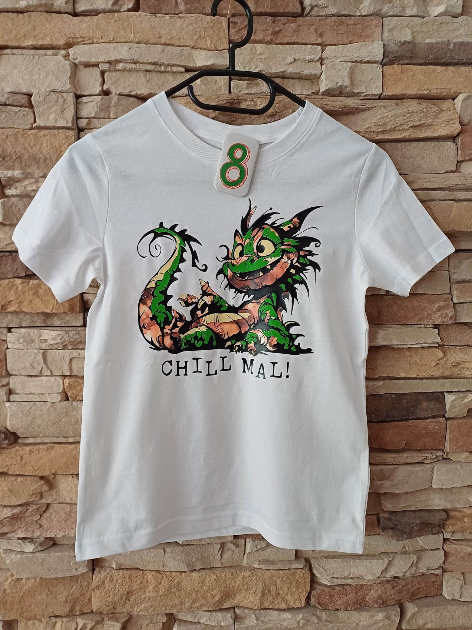 CHILL DRACHE der verrückte Drache mit vielen Sprüchen, Plotter und Laser-Datei als SVG und DXF - Sewando