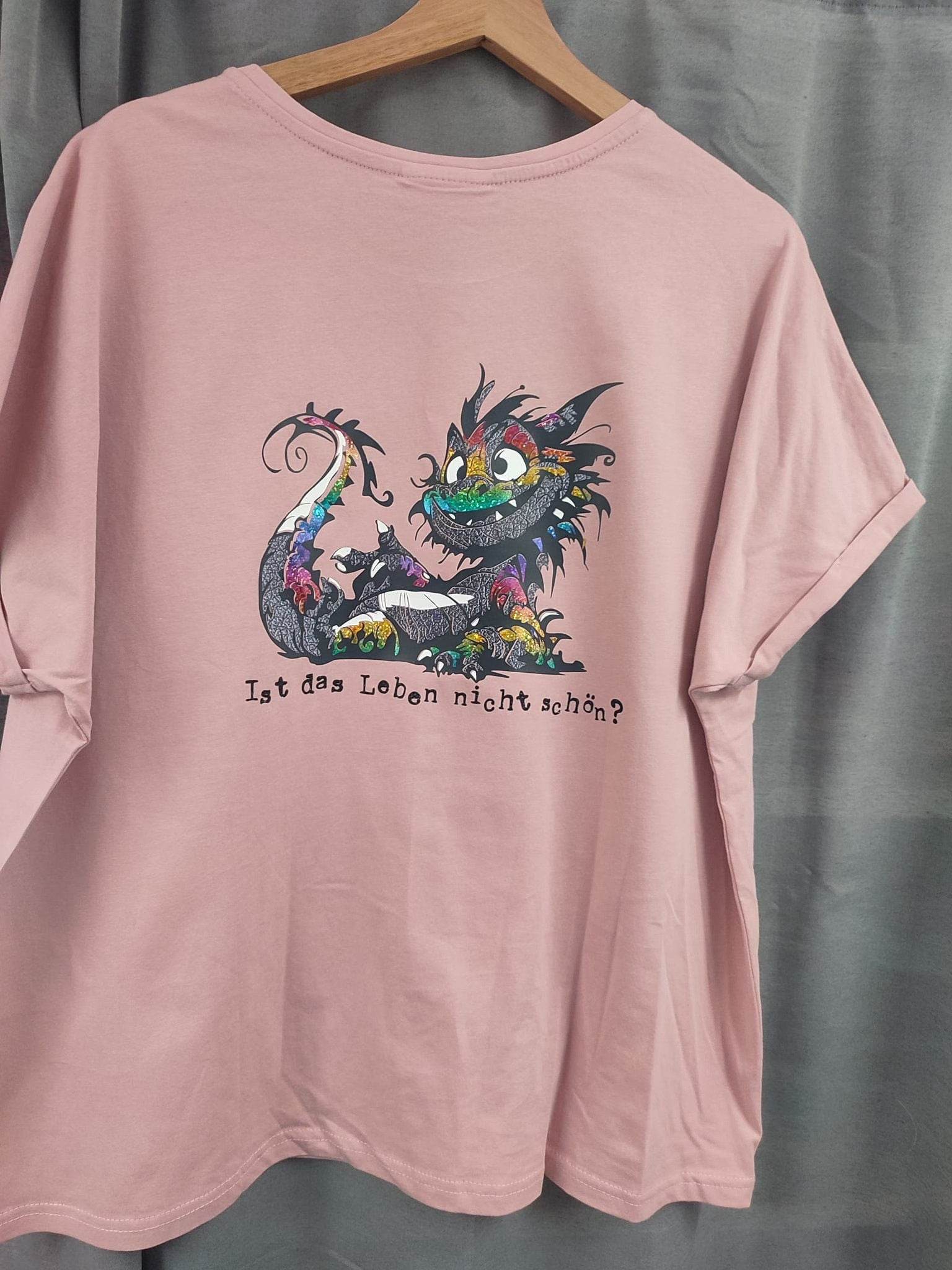 CHILL DRACHE der verrückte Drache mit vielen Sprüchen, Plotter und Laser-Datei als SVG und DXF - Sewando