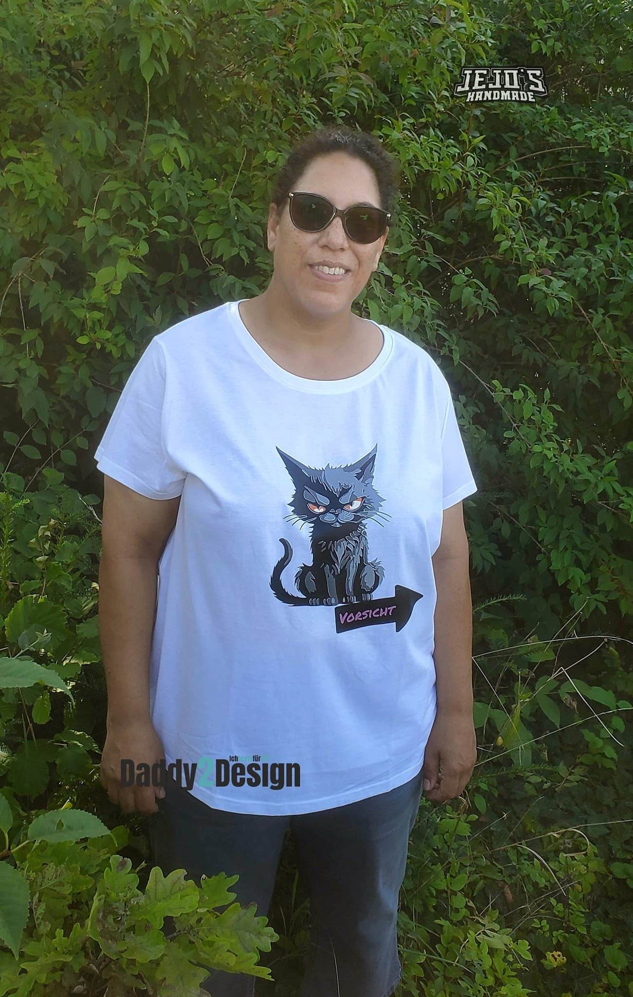 Lustig ärgerliche Katze Angry Cat, Plotter und Laser-Datei als SVG und DXF - Sewando