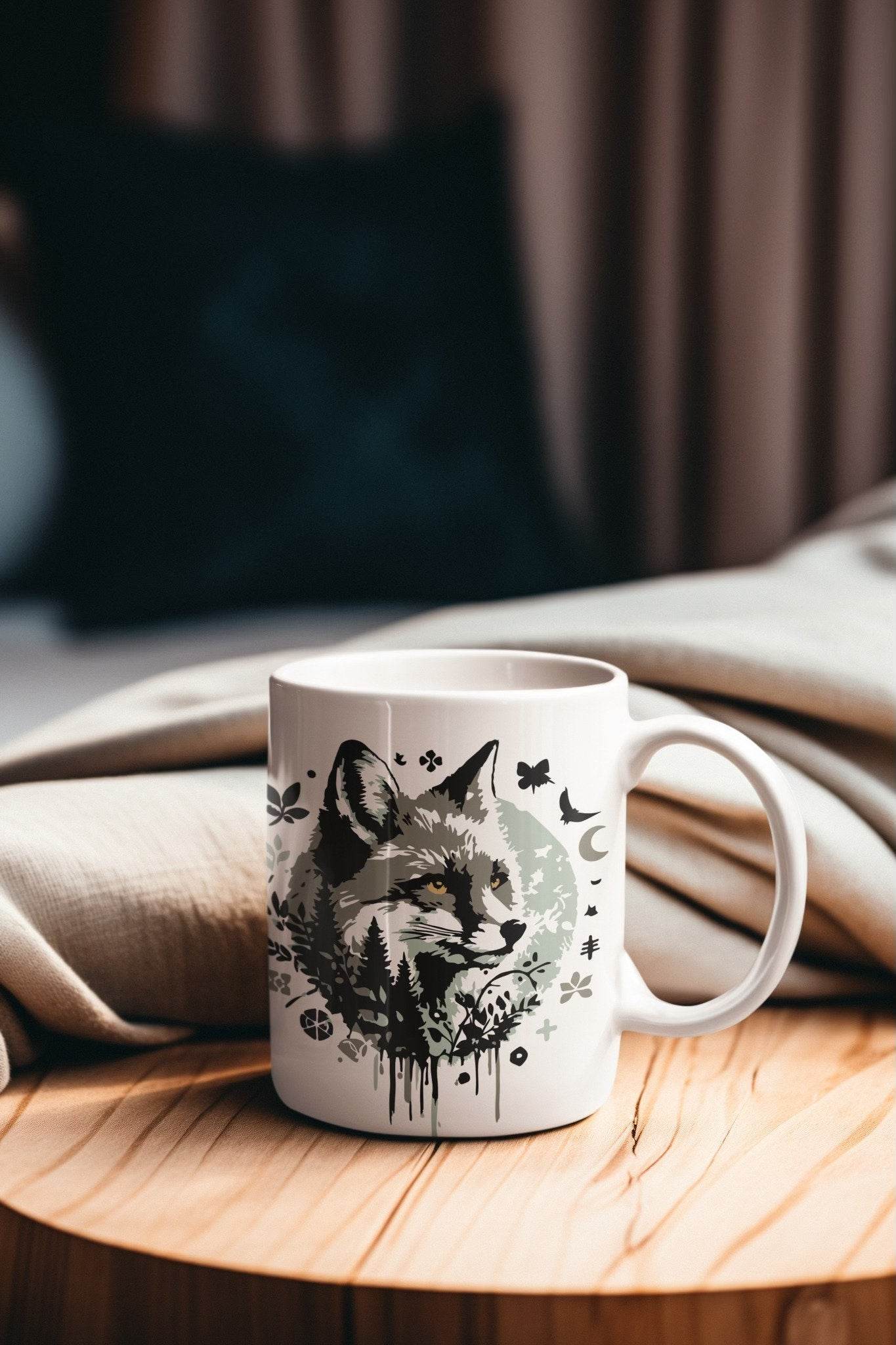 FrühlingsFuchs 2 Varianten mit Augen und geschlossene Augen, PLOTTERDATEI als SVG und DXF - Sewando