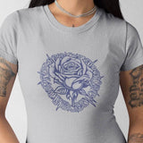 TATTOO FLOWER 1 2 oder 3 farbig, Plotterdatei, Laserdatei - Sewando