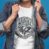TATTOO FLOWER 1 2 oder 3 farbig, Plotterdatei, Laserdatei - Sewando