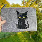 Lustig ärgerliche Katze Angry Cat, Plotter und Laser-Datei als SVG und DXF - Sewando